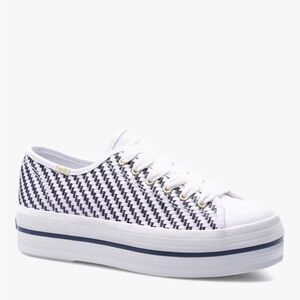 KATE SPADE x KEDS New York Triple Up Woven Sneakers